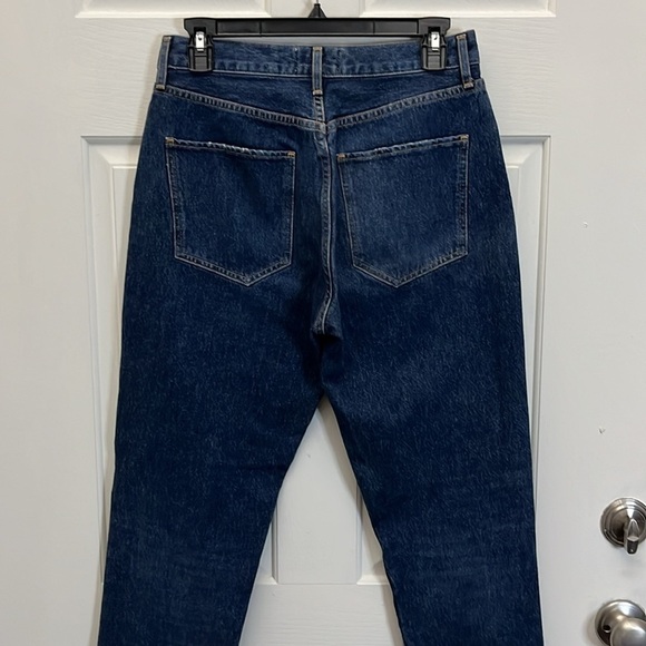 AGOLDE Remy High Rise Straight Jeans  size 28 Button Fly Stretch - Picture 7 of 11